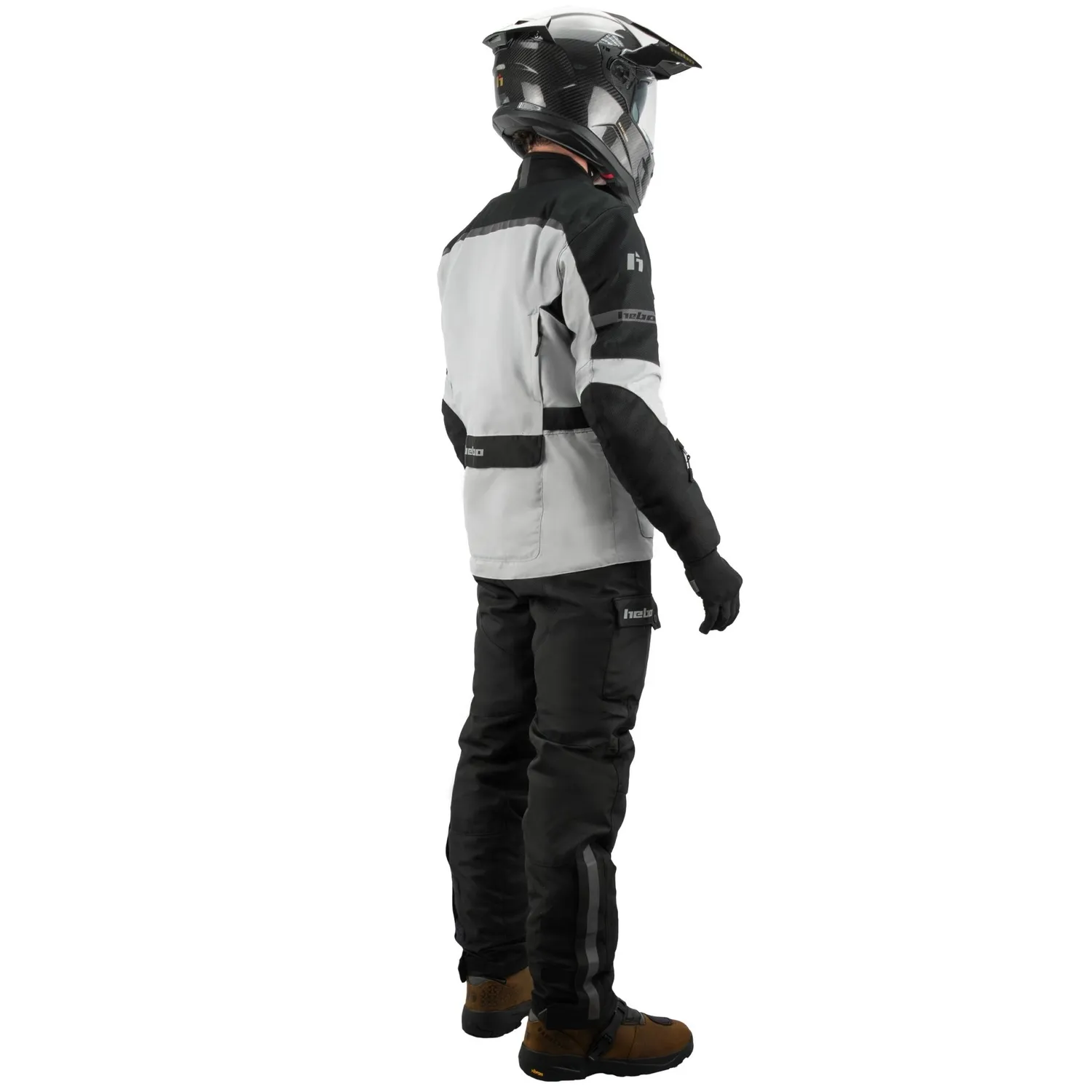 Hebo DS Adventure HE4740G giacca moto grigia protettiva