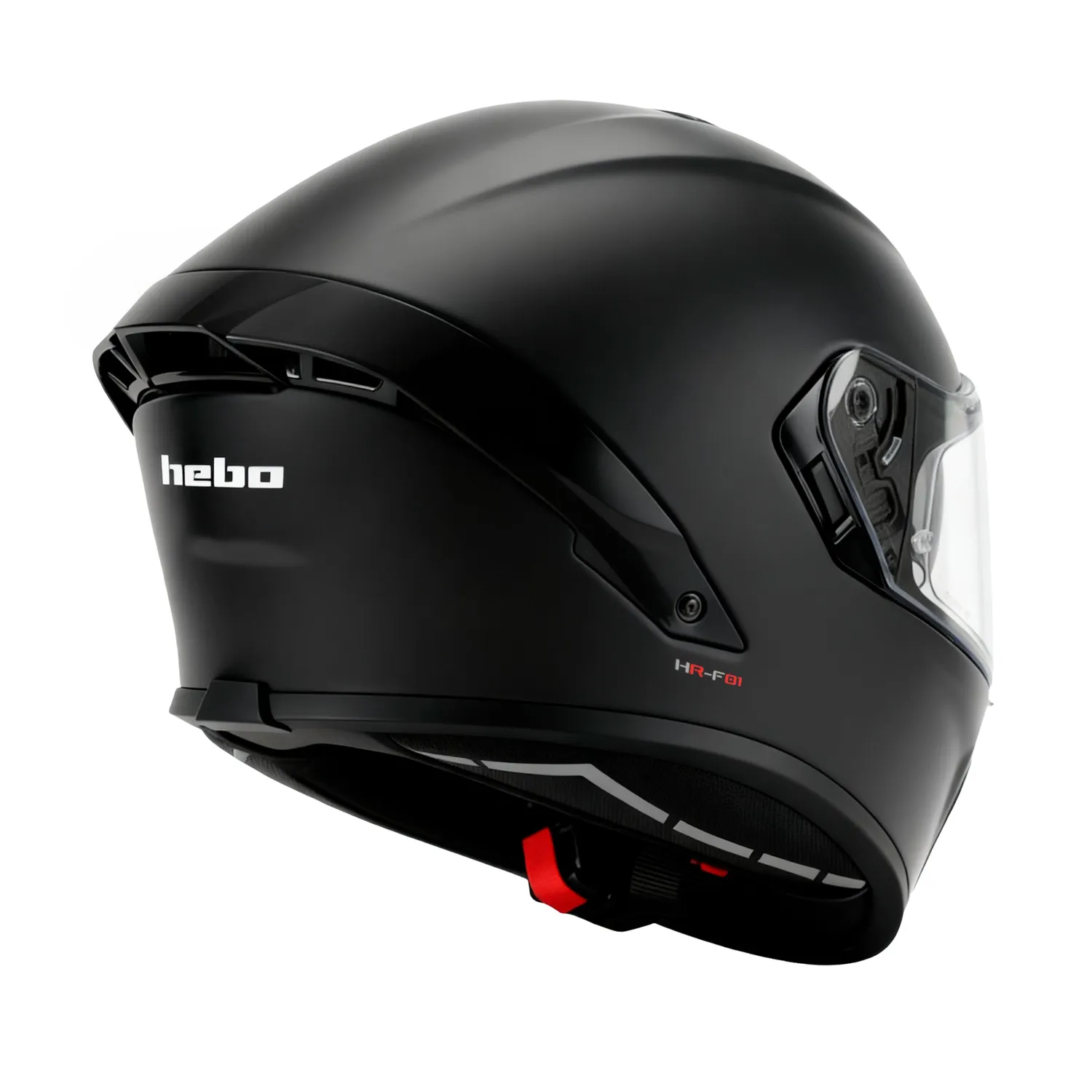 Hebo Suzuka casco integrale nero fibra vetro 1480 g