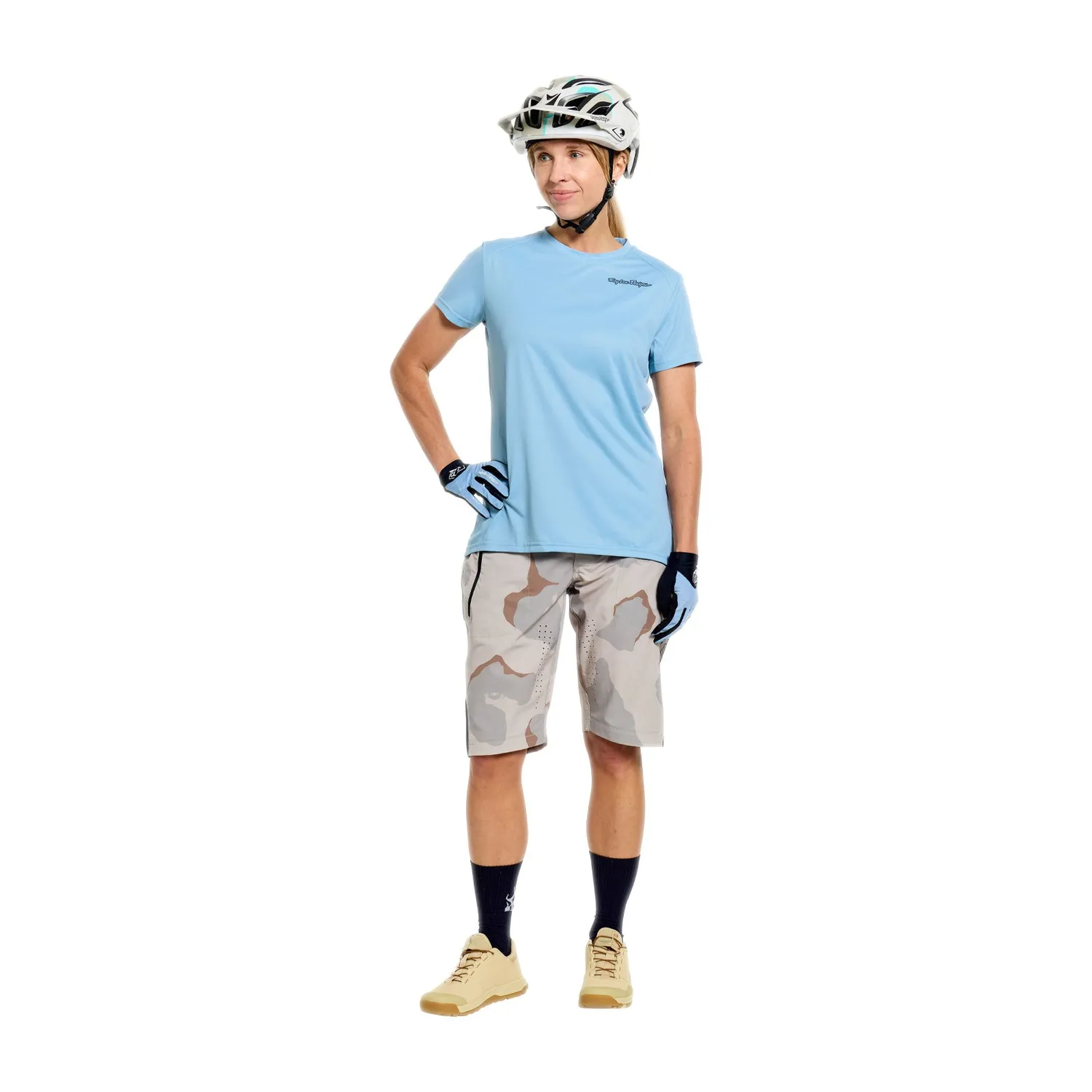 Troy Lee Designs Lilium Pro maglia donna Dawn Blue