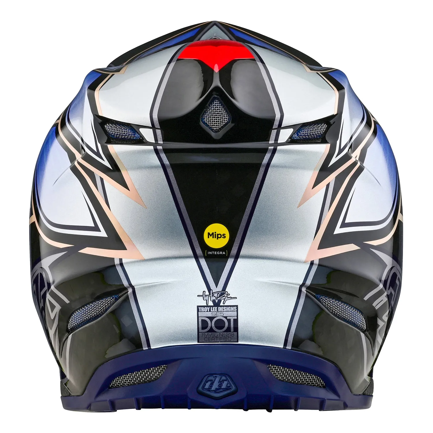 Troy Lee Designs SE5 Composite MIPS casco cross Nero omologato