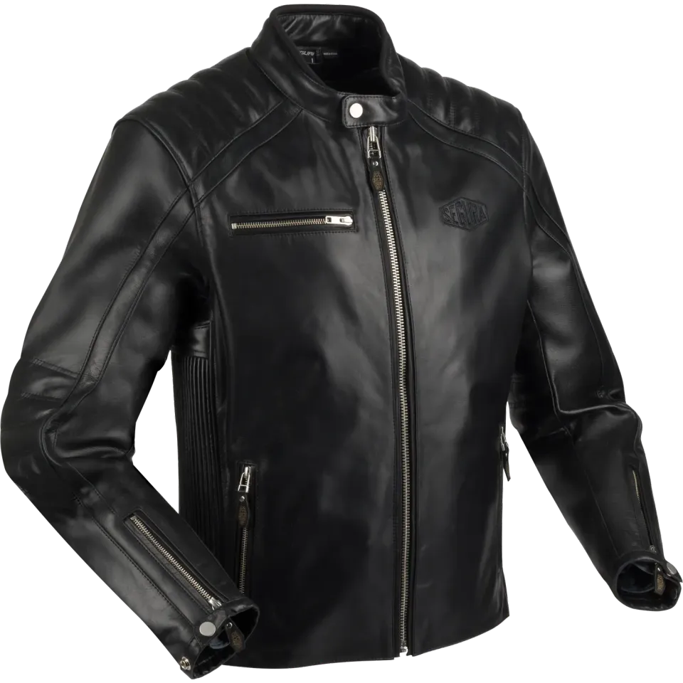 Segura Formula giubbotto moto pelle nero
