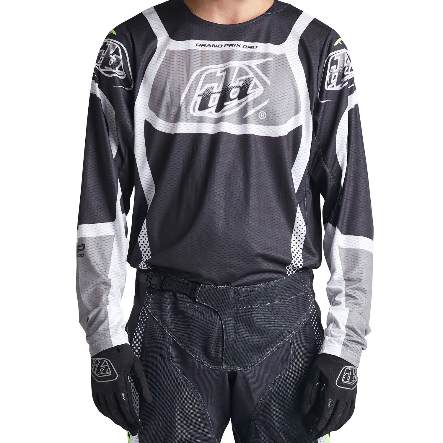 Troy Lee Designs GP Pro Air Bands maglia moto Phantom Grey