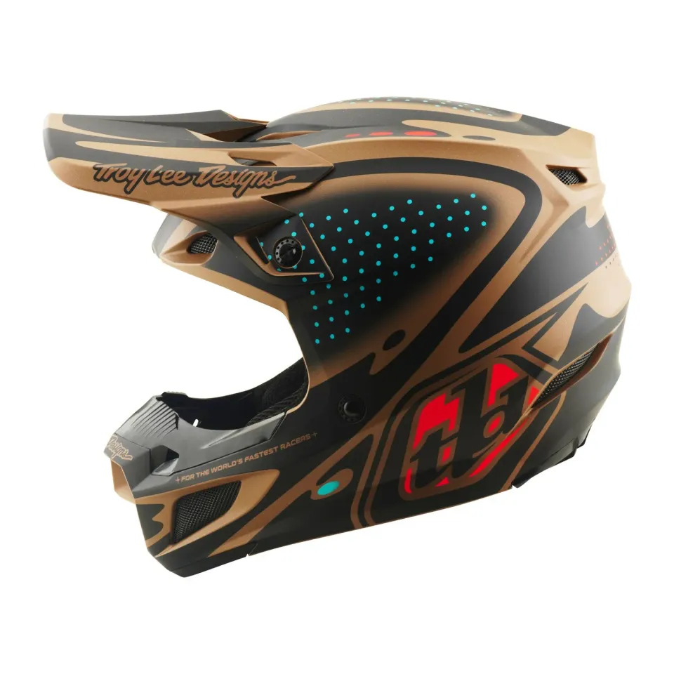 Troy Lee Designs SE5 Policarbonato casco cross Sienna MIPS