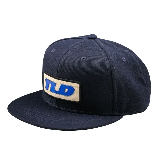 Troy Lee Designs Flat Bill Snapback Fade Out cappellino navy