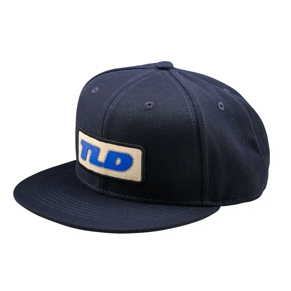 Troy Lee Designs Flat Bill Snapback Fade Out cappellino navy