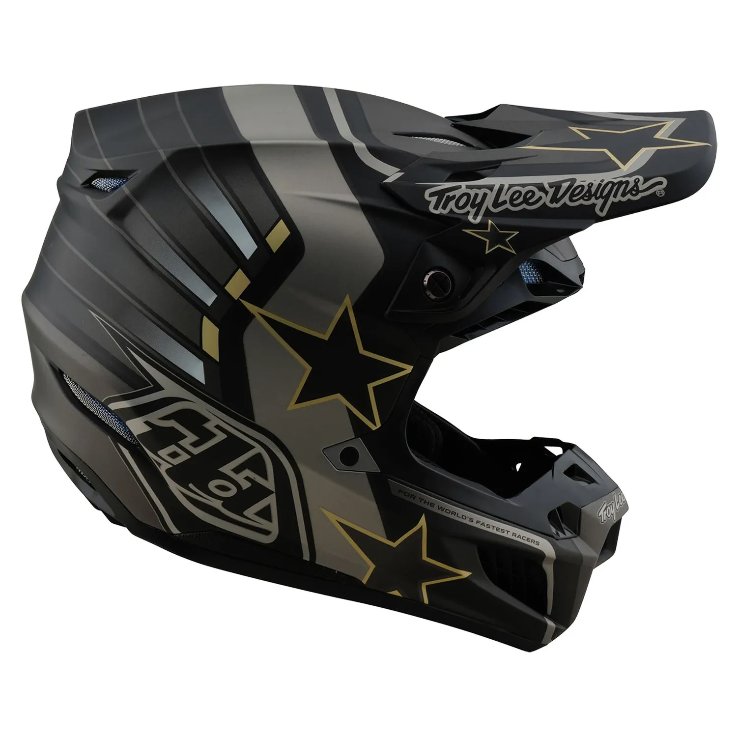 Troy Lee Designs SE5 Composite casco moto nero MIPS