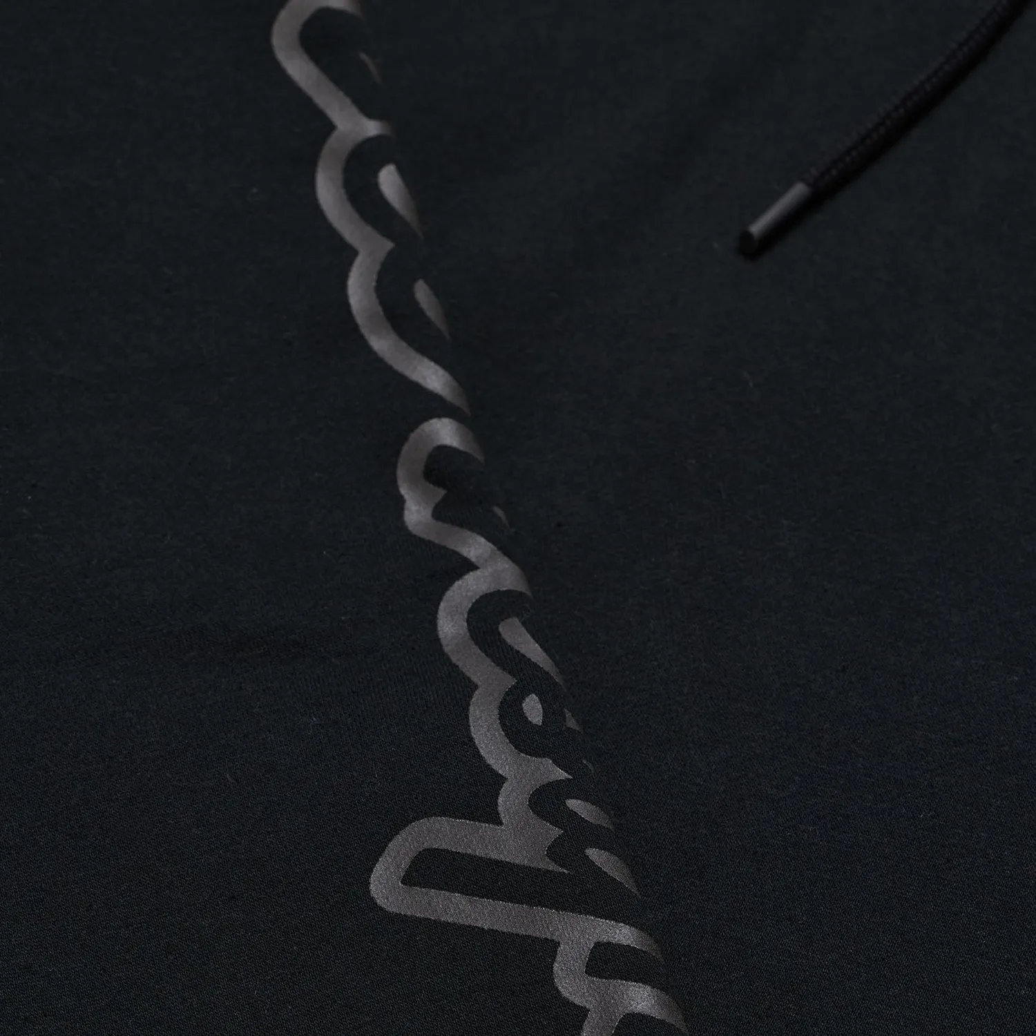Troy Lee Designs Branded felpa uomo nera cappuccio pullover