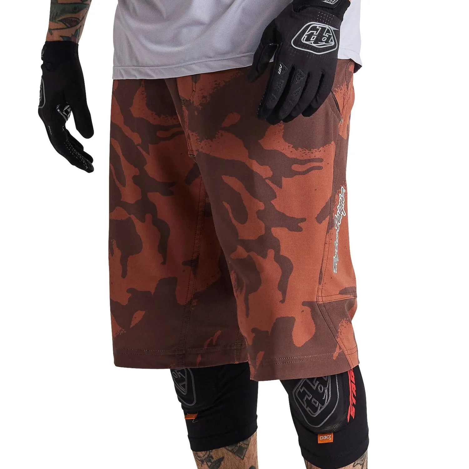Troy Lee Designs Skyline shorts mtb brick regolabili