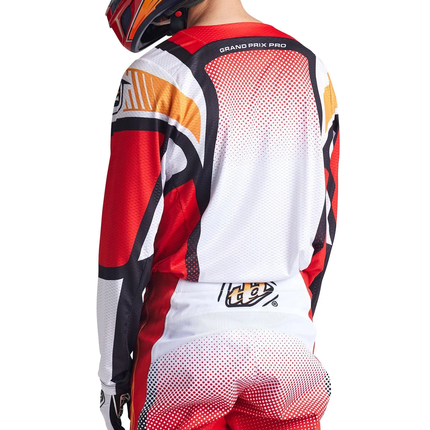 Troy Lee Designs GP Pro Air maglia moto rossa Bands