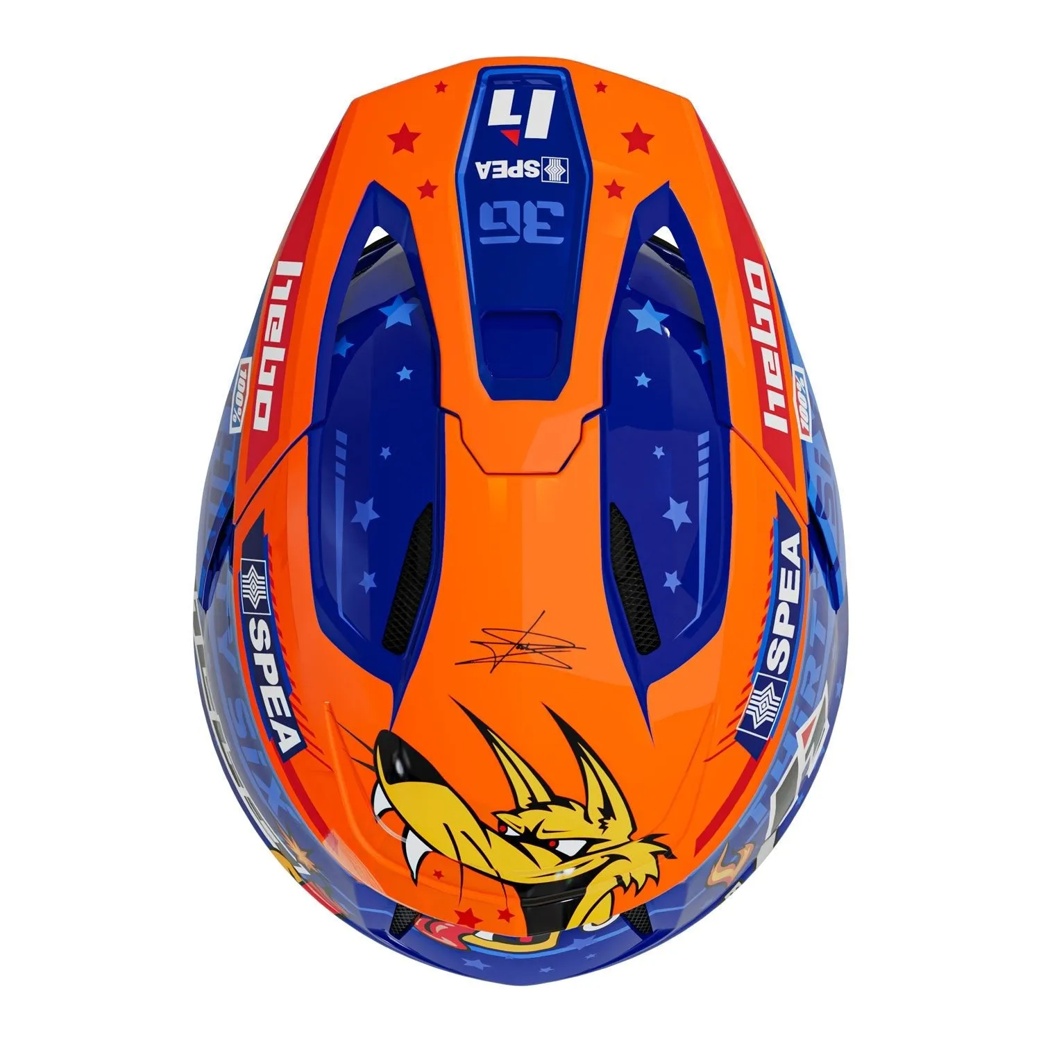 Hebo Zone Pro HC1072N casco trial vetroresina ECE 22-06