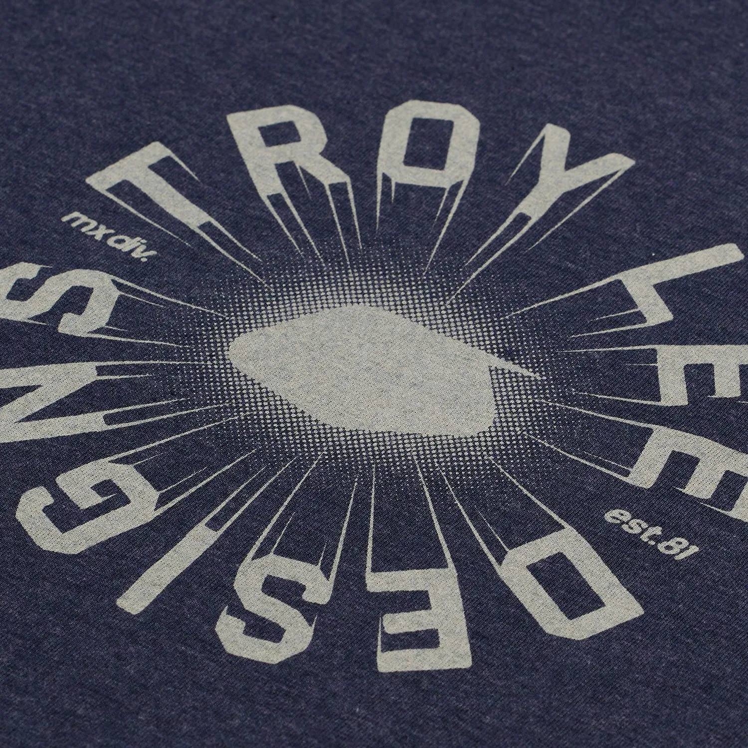 Troy Lee Designs Rotation T-shirt Bambino Navy Heather