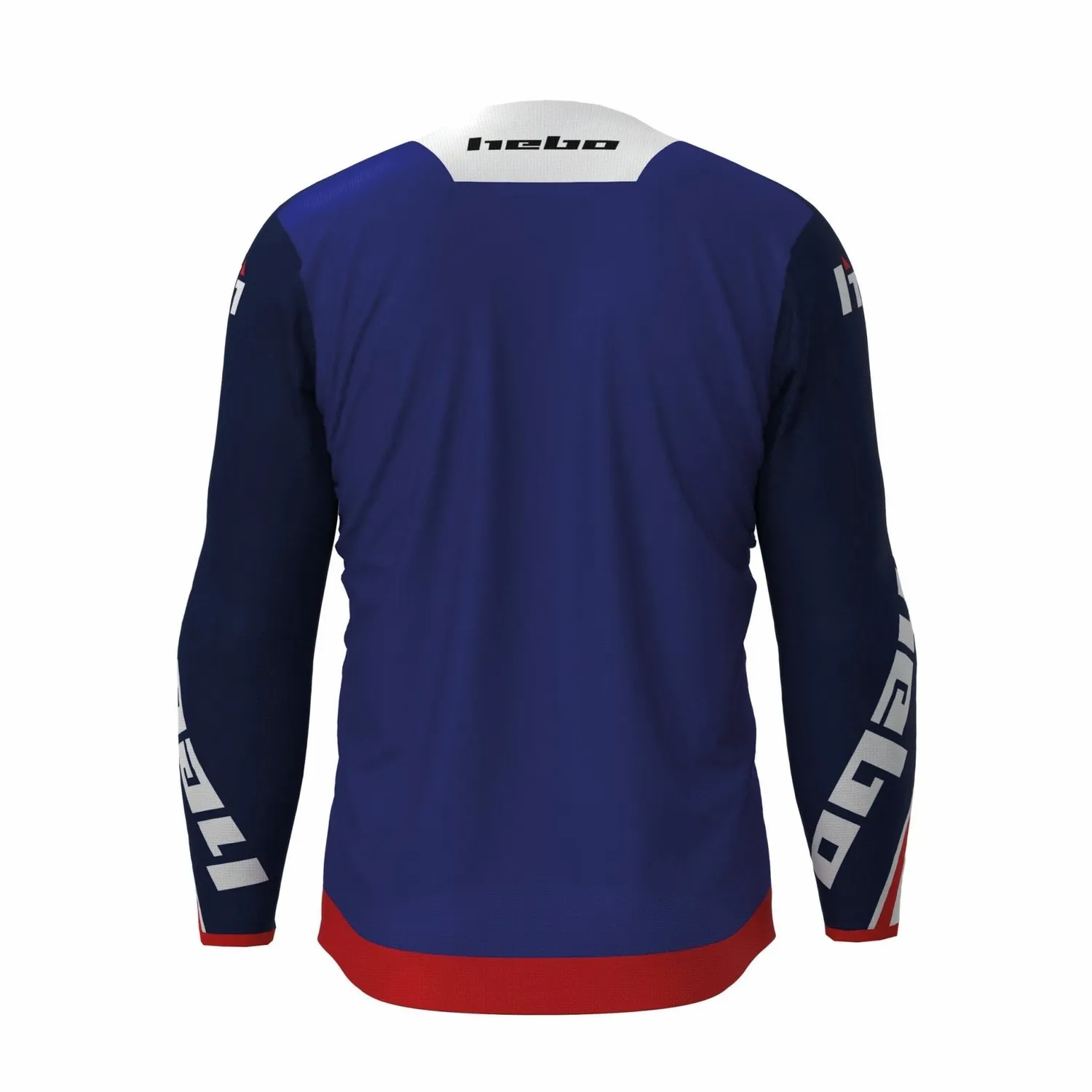Hebo MX Scratch maglia cross blu traspirante
