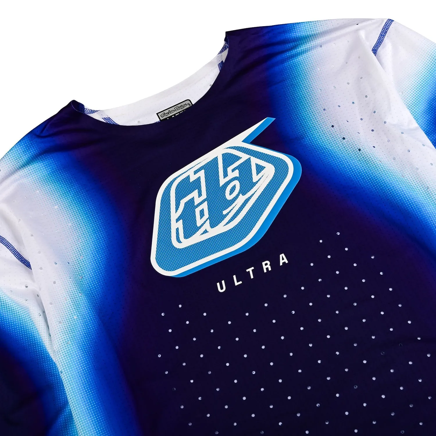 Troy Lee Designs SE Ultra Blurr maglia moto blu traforata