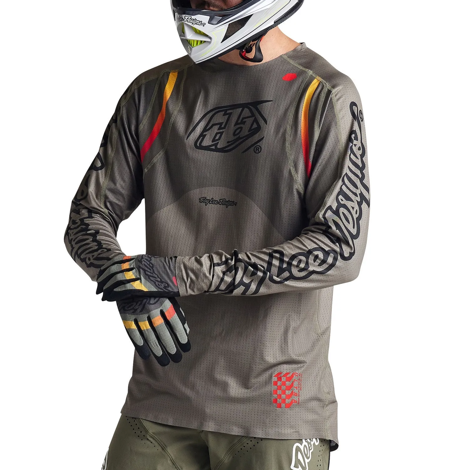 Troy Lee Designs Sprint Ultra maglia bici Olive manica lunga
