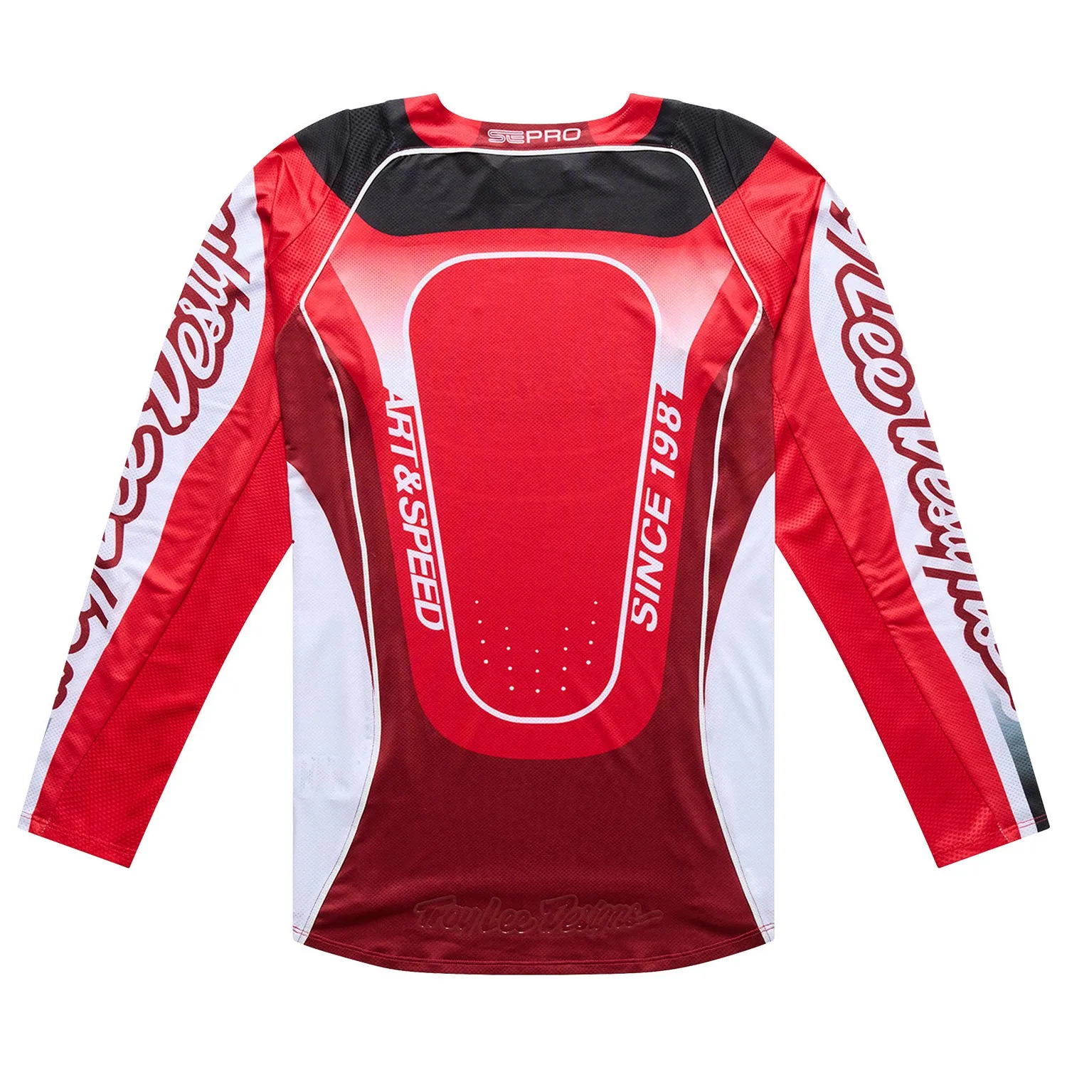 Troy Lee Designs SE Pro Salvo maglia moto rosso bianco