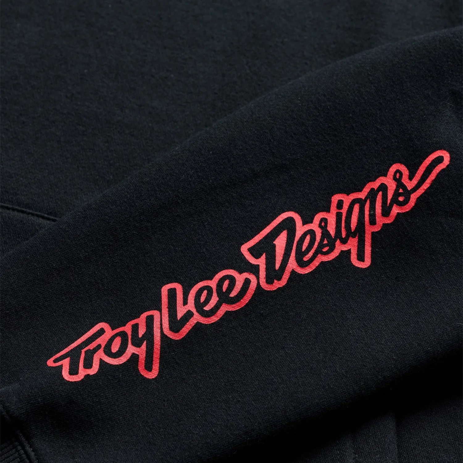 Troy Lee Designs Badge felpa cappuccio uomo Black Gray