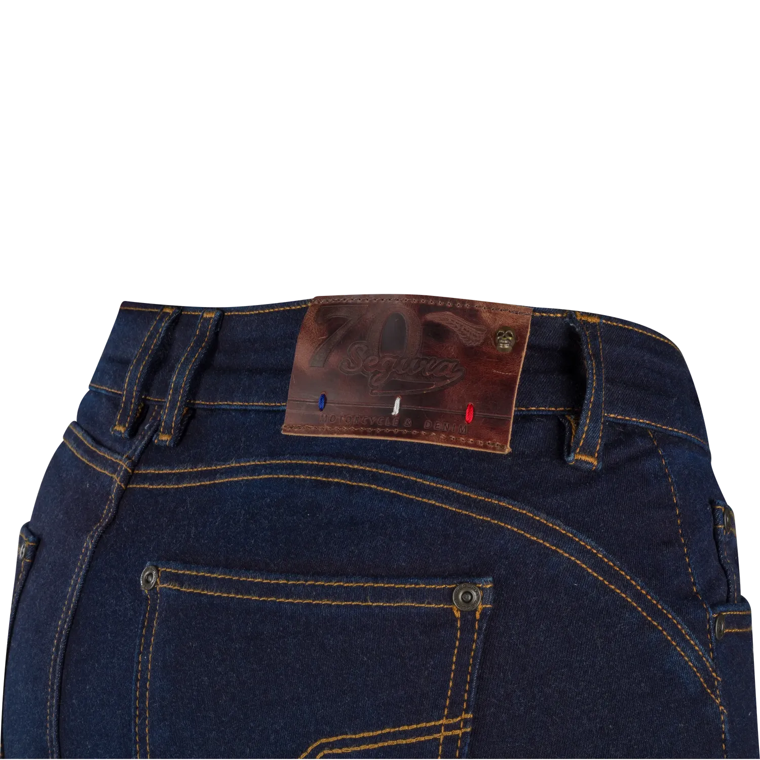 Segura Lady Uzy pantaloni moto donna blu protettivi