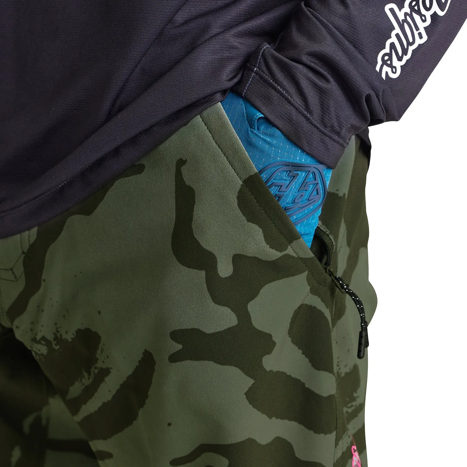 Troy Lee Designs Skyline Shadow Camo pantaloni MTB Olive