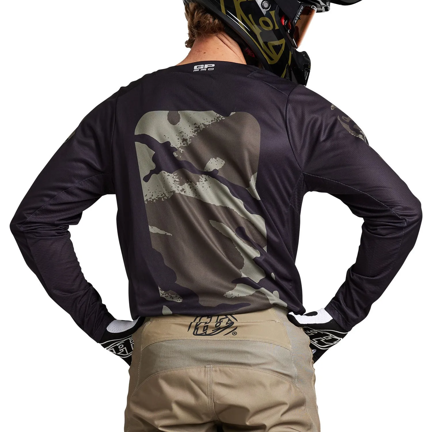 Troy Lee Designs GP Pro maglia moto manica lunga black olive