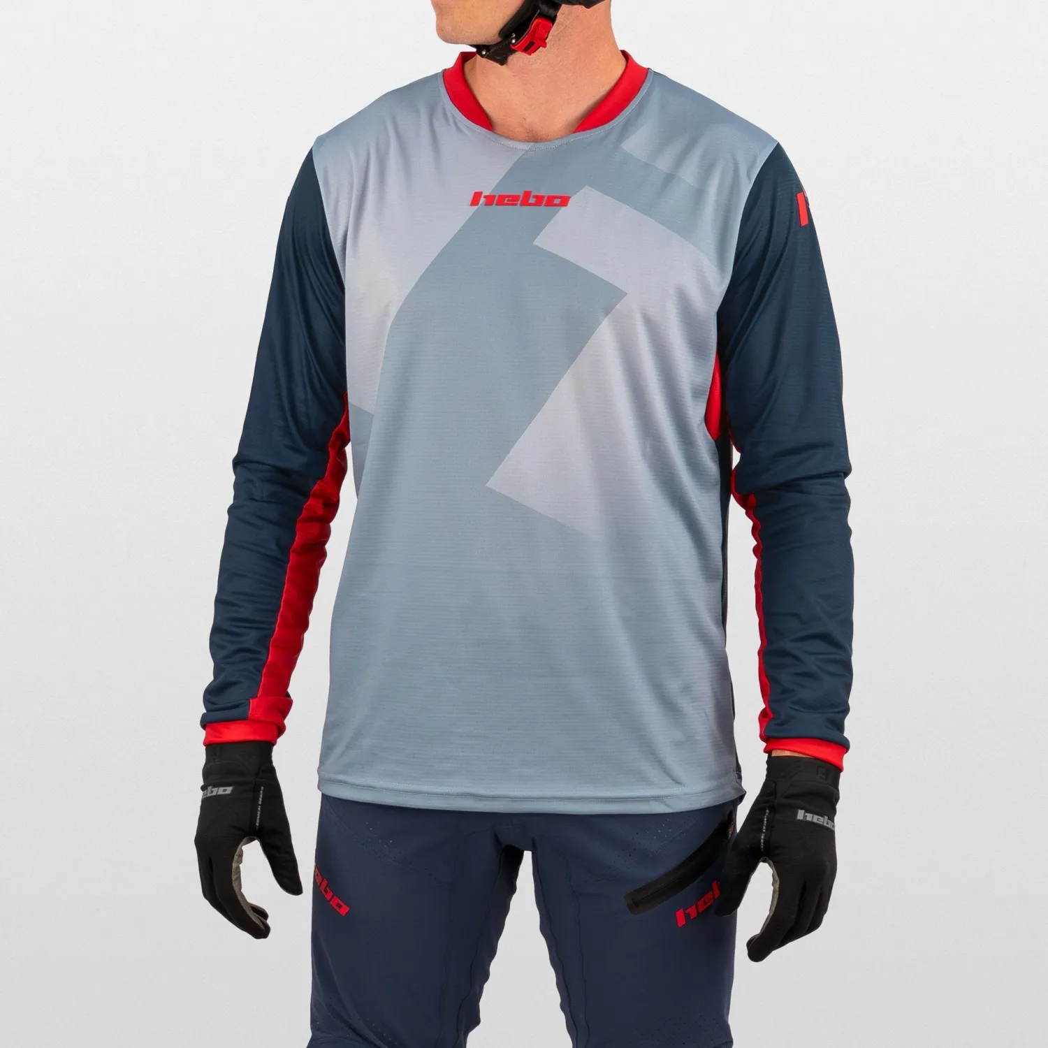 Hebo Tech HE2250A t-shirt tecnica blu traspirante