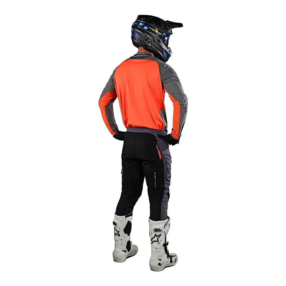 Troy Lee Designs Scout SE pantaloni moto grigio nero