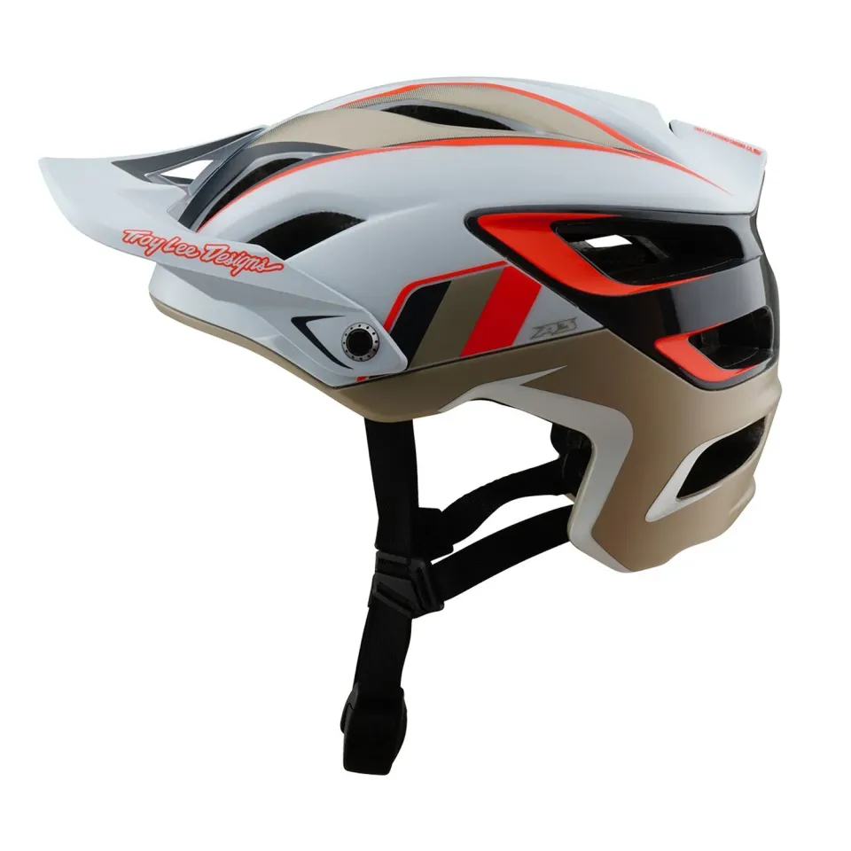 Troy Lee Designs A3 Intake casco mtb White con MIPS