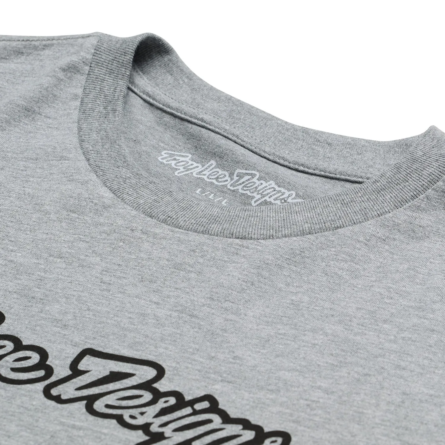 Troy Lee Designs Signature T-Shirt Uomo Grey Heather leggera