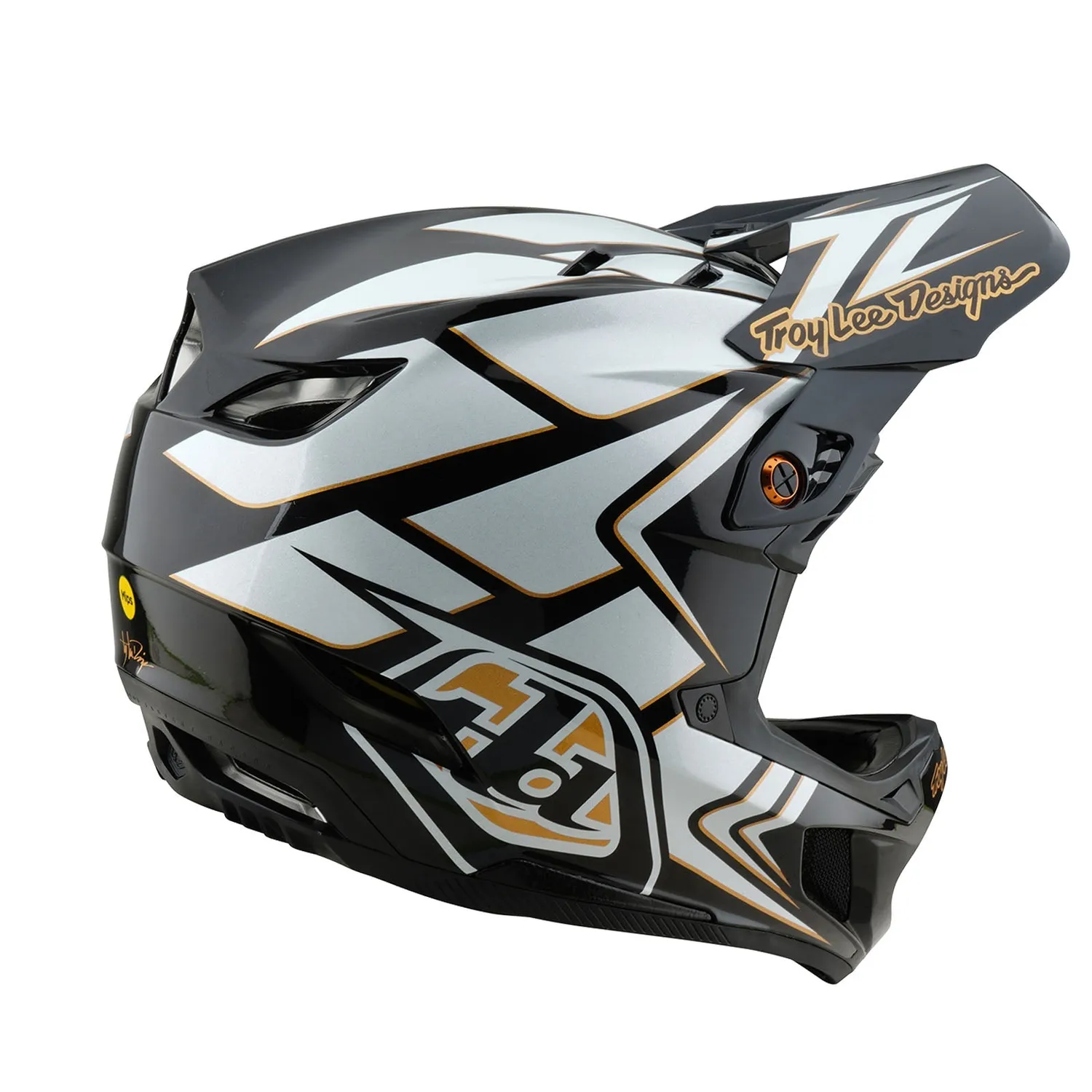 Troy Lee Designs D4 Composite casco mtb White MIPS