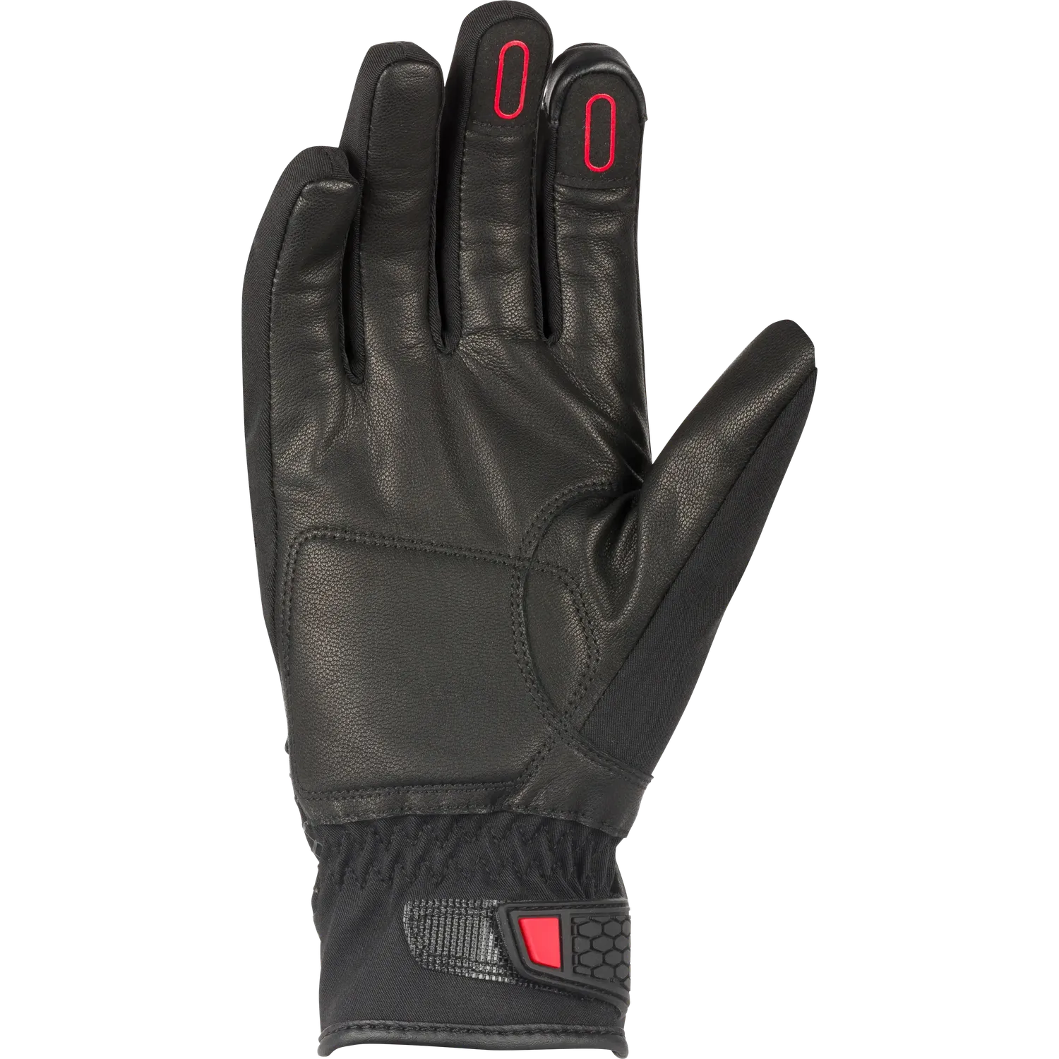 Segura Lady Natcho guanti moto nero rosso T8