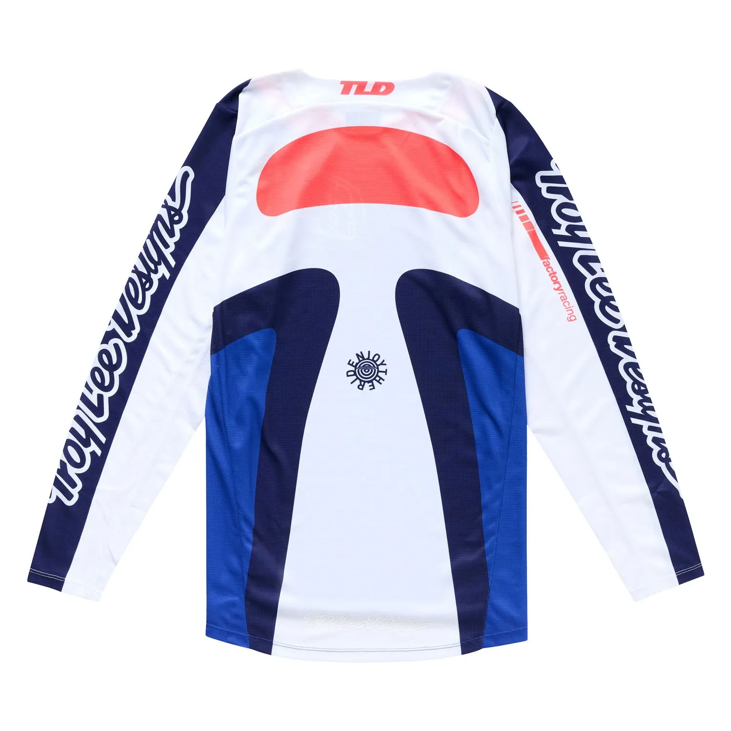 Troy Lee Designs GP Pro Frames maglia moto Navy White traspirante