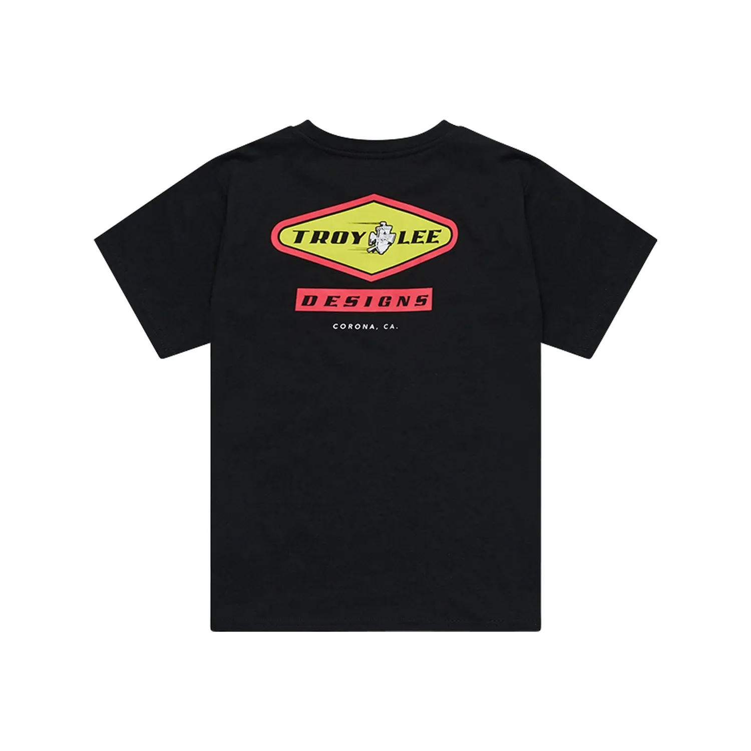 Troy Lee Designs Carb maglietta bimbo nera manica corta
