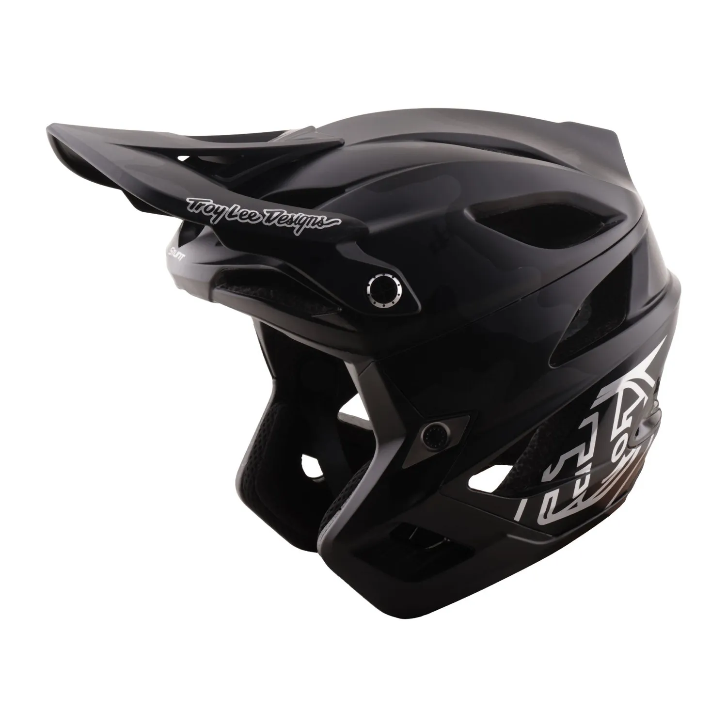 Troy Lee Designs Stage Stunt casco integrale black camo MIPS