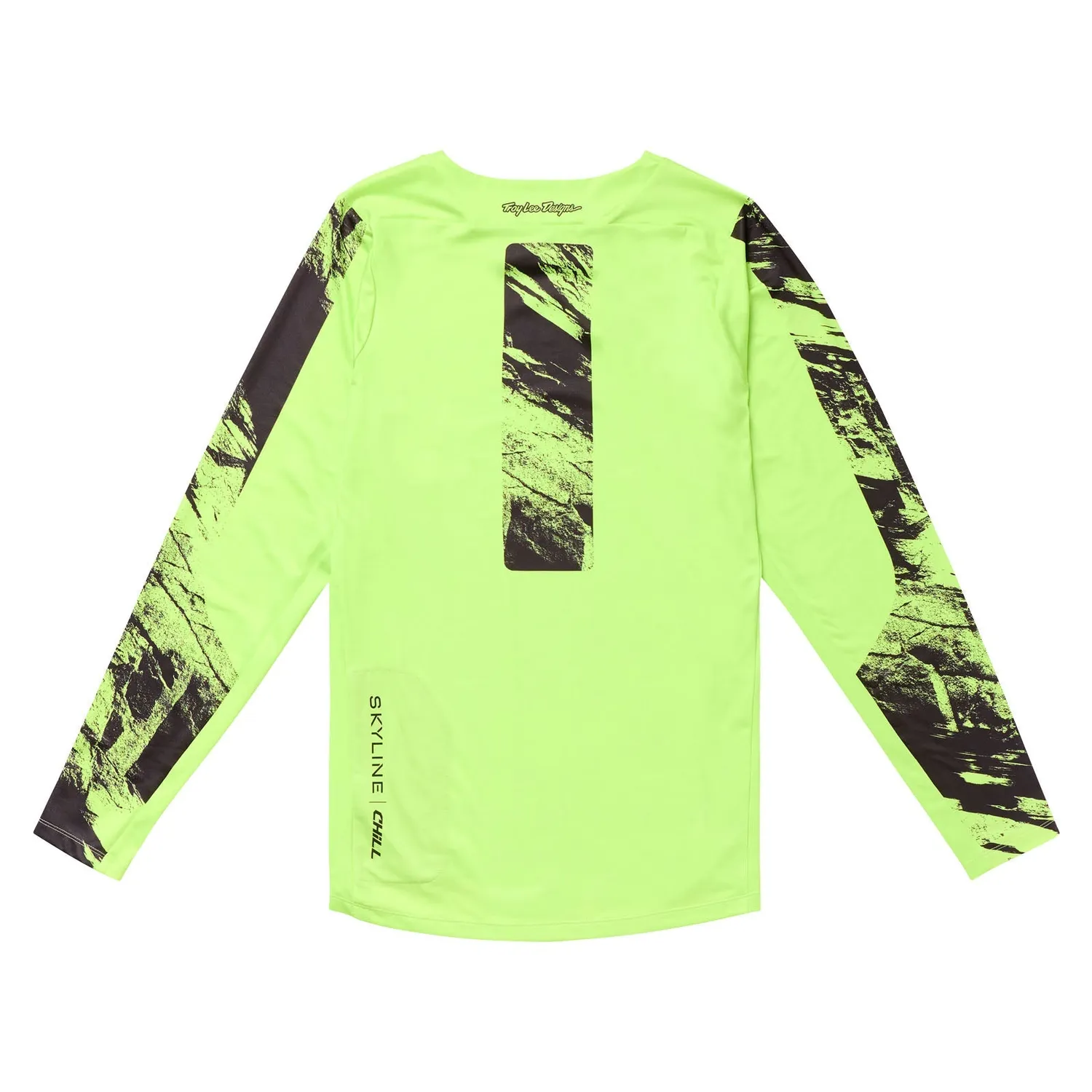 Troy Lee Designs Skyline Chill Rockslide maglia gialla maniche