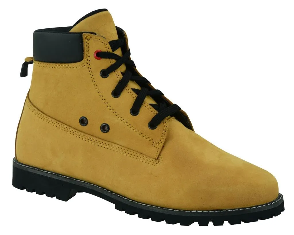 Bi Esse Cafe Race Scarpe Moto Pelle Nere con Lacci