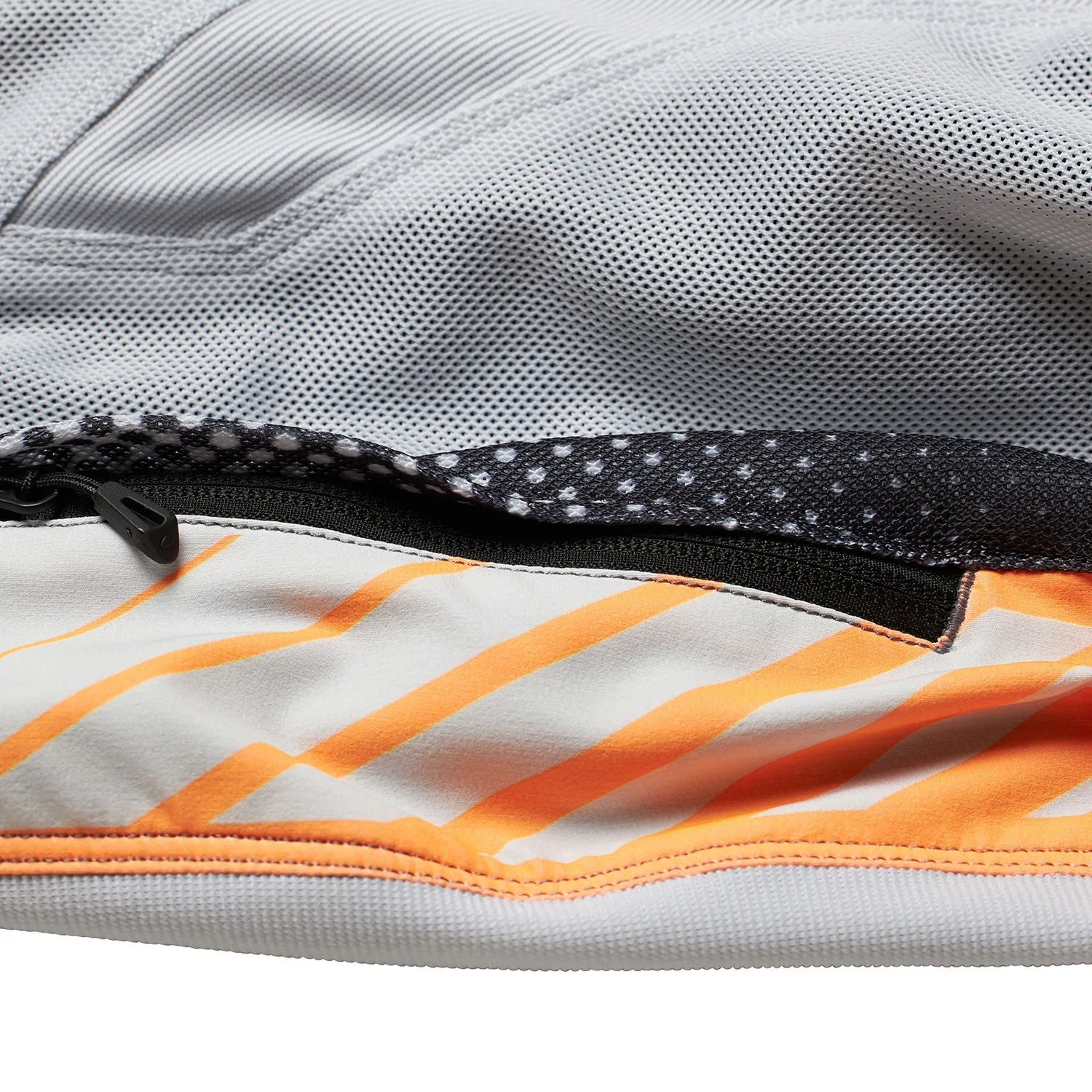 Troy Lee Designs GP Pro Air pantaloni moto grigio arancio ventilati