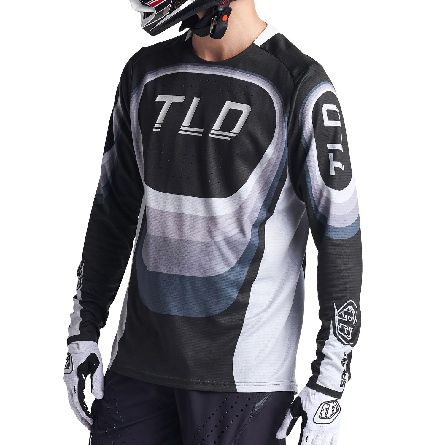 Troy Lee Designs Sprint Reverb Black maglia mtb nera