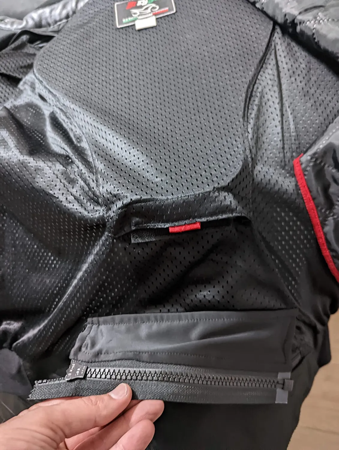 Bi Esse Giacca Moto Pelle Vintage Nero XS con Gilet Termico