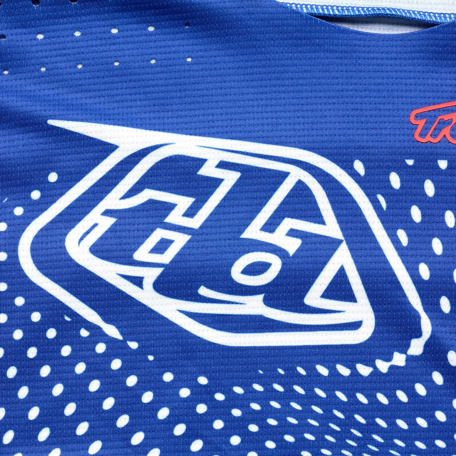 Troy Lee Designs SE Pro Vectra maglia moto blu race fit resistente