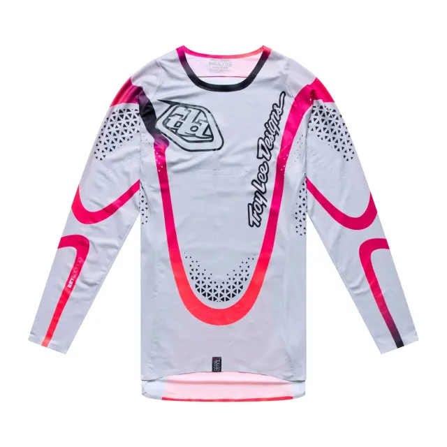 Troy Lee Designs SE Ultra Maglia Moto Titanium Manica Lunga
