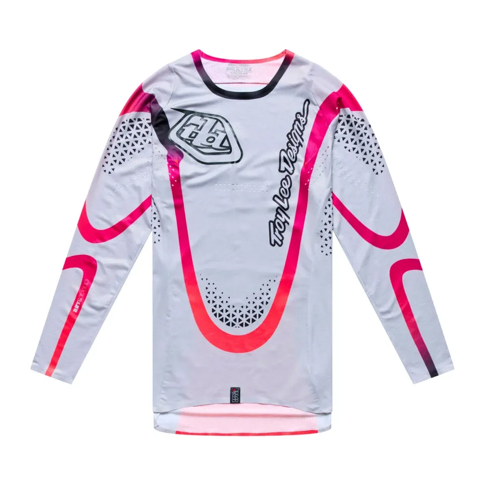 Troy Lee Designs SE Ultra Maglia Moto Titanium Manica Lunga