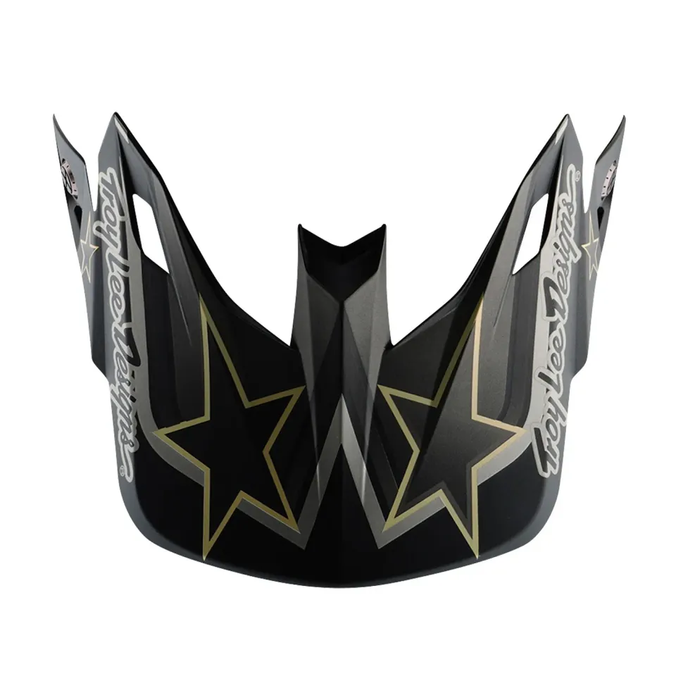 Troy Lee Designs SE5 Rays visiera casco Black cross