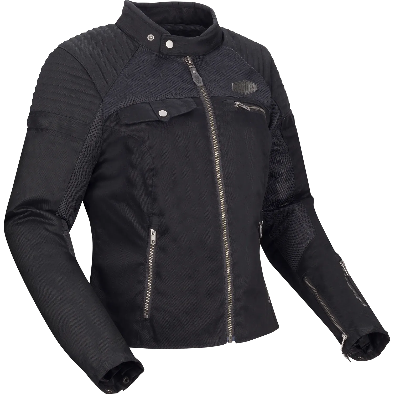 Segura Lady Jilly giacca moto donna nera 3in1