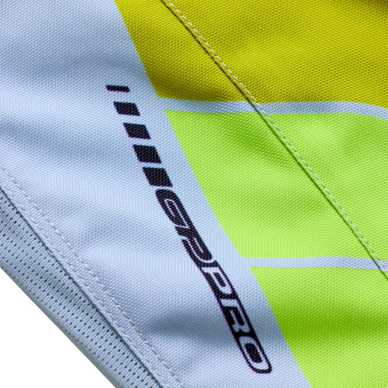 Troy Lee Designs GP Pro Stagger pantaloni cross grigio giallo
