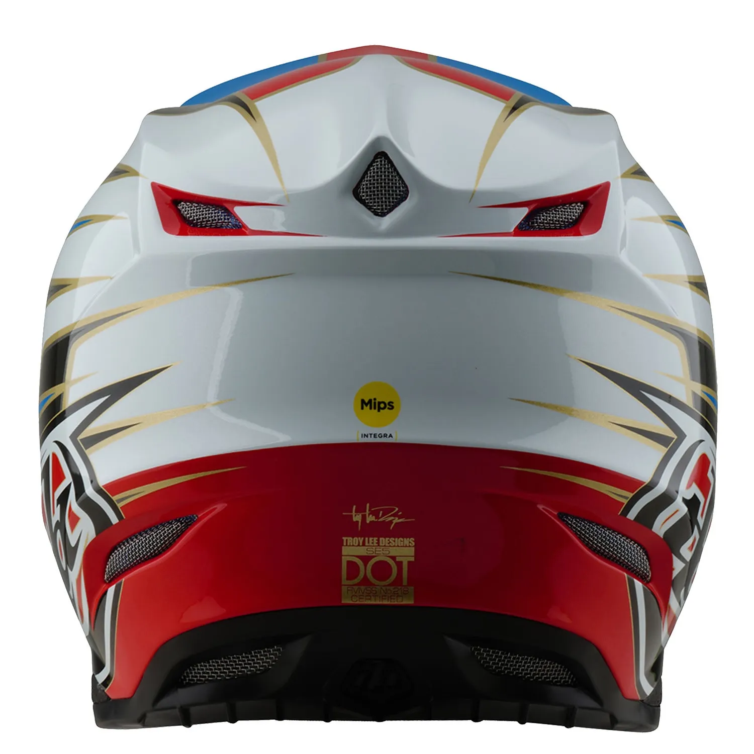 Troy Lee Designs SE5 Composite Casco Cross Rosso MIPS