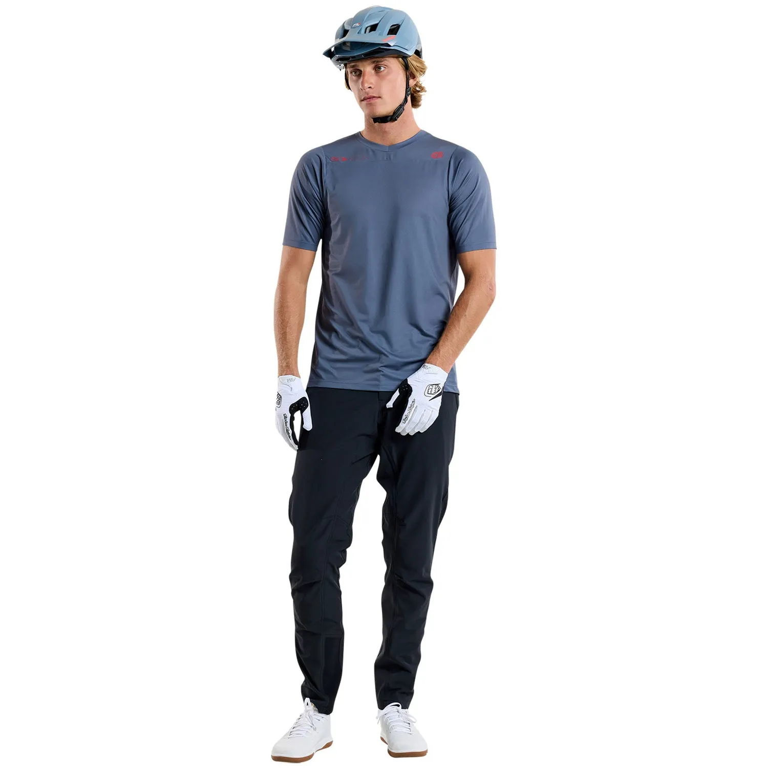 Troy Lee Designs Skyline maglia mtb Steel Blue manica corta