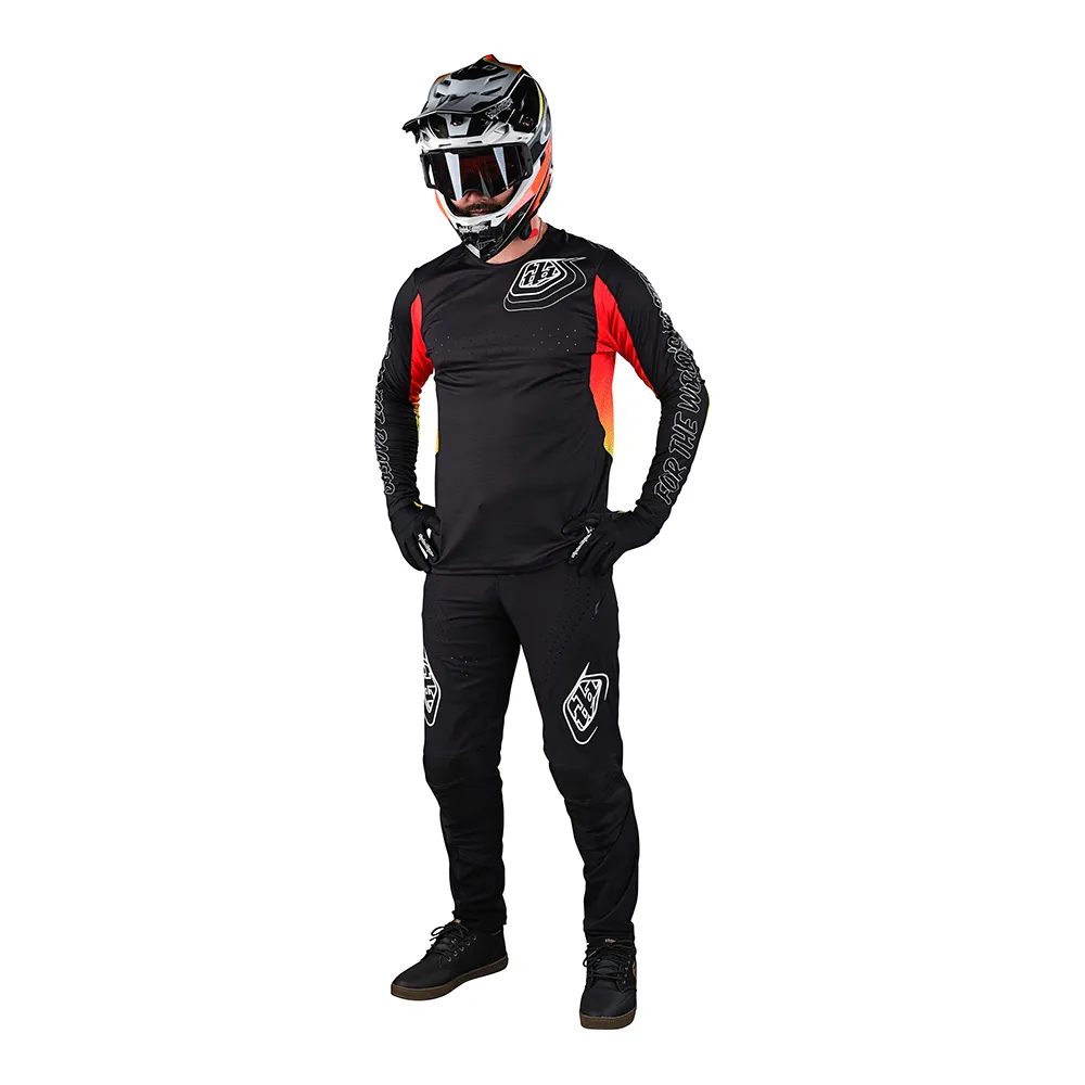 Troy Lee Designs Sprint pantaloni mtb nero 2-way stretch