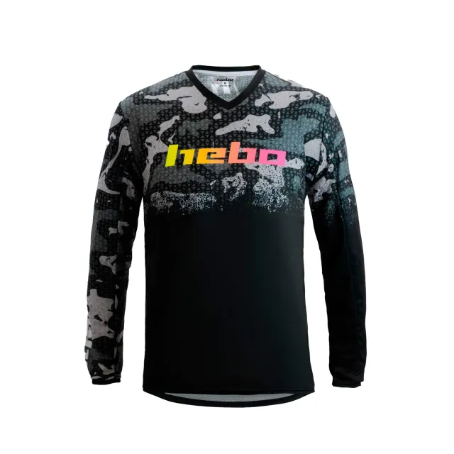 Hebo Pro Camo maglia trial tecnica mimetica
