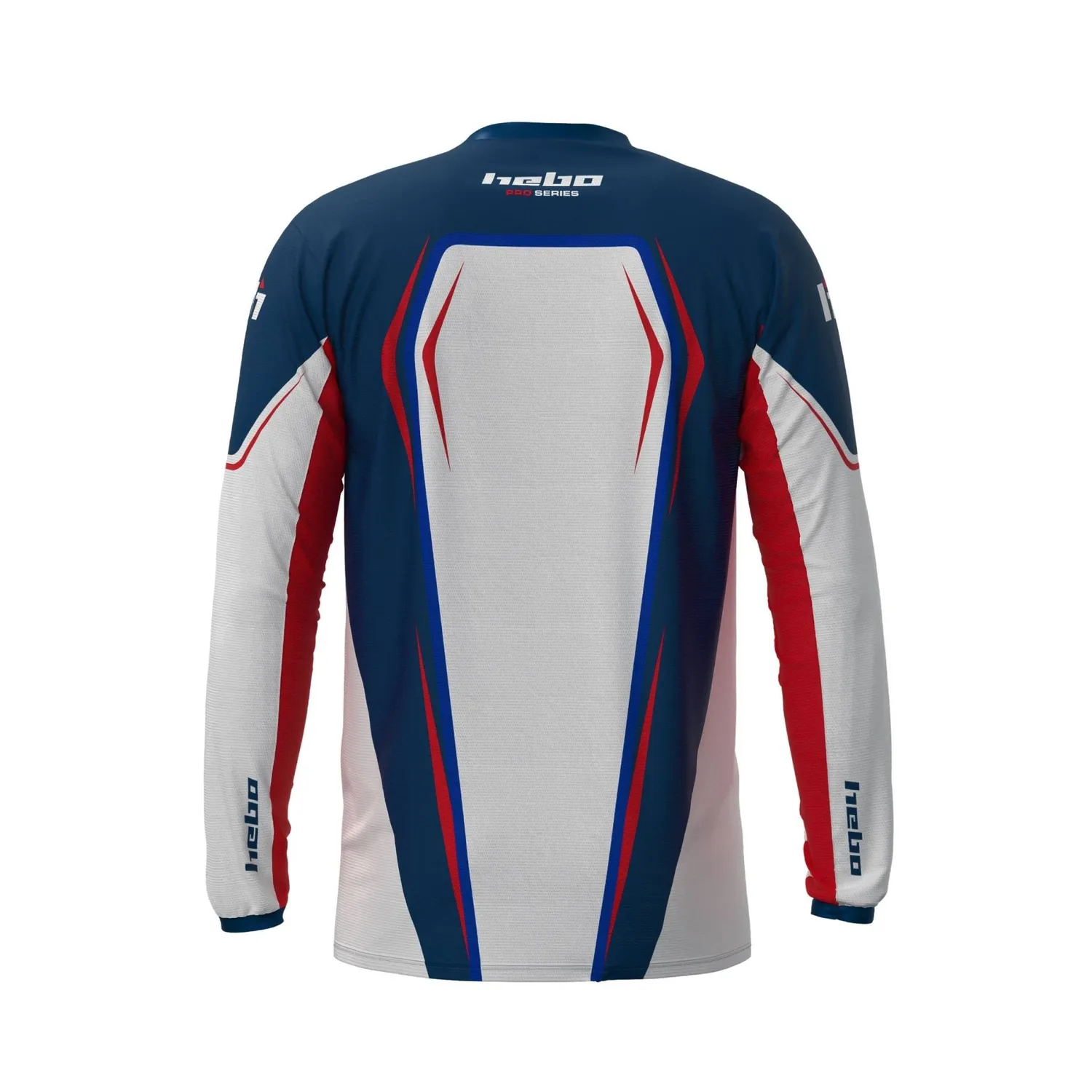 Hebo Pro Trial Classic HE2220B maglia trial bianca traspirante