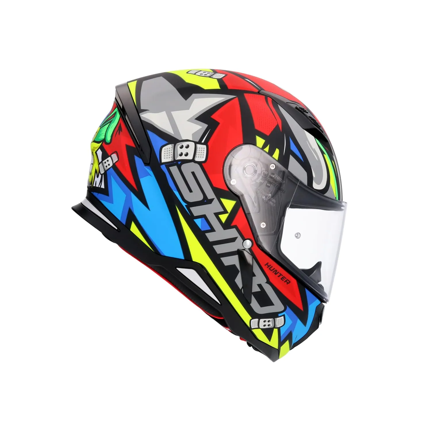 Bi Esse Casco Integrale Moto Nero Blu Quattro Stagioni