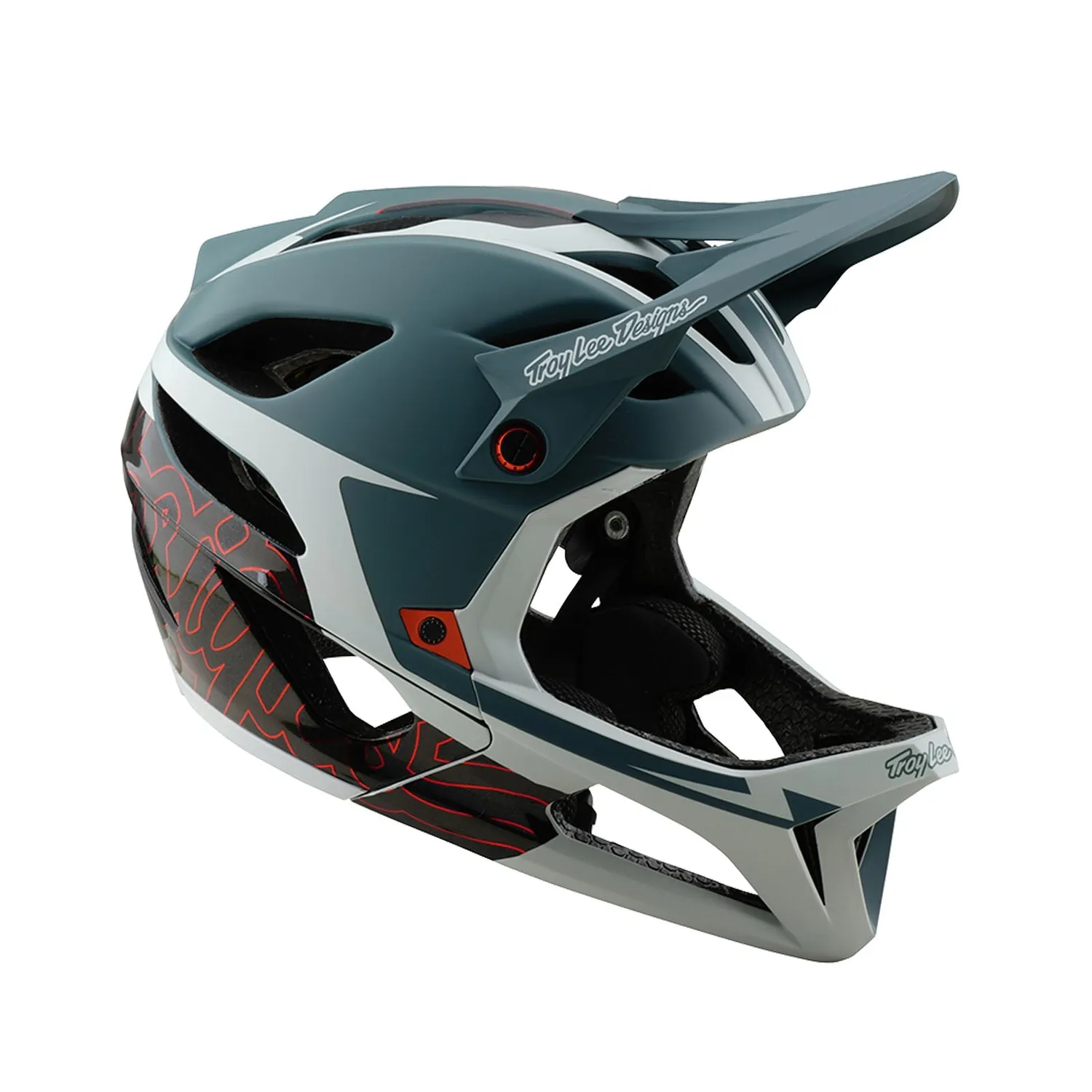 Troy Lee Designs Stage MIPS casco mtb integrale smoke